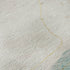 5' X 8' Beige Ivory And Teal Abstract Washable Area Rug With UV Protection