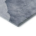 5' X 8' Blue And Gray Abstract Washable Area Rug With UV Protection