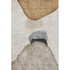 9' X 12' Brown And Gray Abstract Washable Area Rug With UV Protection