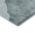 8' X 10' Teal And Gray Abstract Washable Area Rug With UV Protection