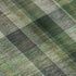 9' X 12' Green And Gray Plaid Washable Area Rug With UV Protection