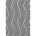 9' X 12' Black And Ivory Geometric Washable Area Rug With UV Protection
