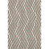 9' X 12' Brown And Ivory Geometric Washable Area Rug With UV Protection