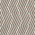 9' X 12' Brown And Ivory Geometric Washable Area Rug With UV Protection