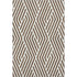9' X 12' Brown And Ivory Geometric Washable Area Rug With UV Protection