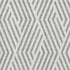 9' X 12' Gray And Ivory Geometric Washable Area Rug With UV Protection