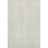 9' X 12' Ivory And Beige Geometric Washable Area Rug With UV Protection