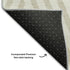 9' X 12' Ivory And Beige Geometric Washable Area Rug With UV Protection