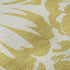 9' X 12' Gold And Ivory Floral Washable Area Rug With UV Protection