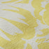 9' X 12' Yellow And Ivory Floral Washable Area Rug With UV Protection
