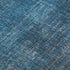 5' X 8' Blue And Gray Striped Washable Area Rug With UV Protection