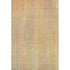 5' X 8' Blush And Gold Striped Washable Area Rug With UV Protection