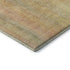 5' X 8' Blush And Gold Striped Washable Area Rug With UV Protection