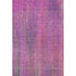5' X 8' Lilac And Blush Striped Washable Area Rug With UV Protection