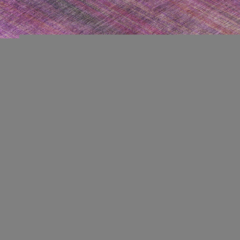 5' X 8' Lilac And Blush Striped Washable Area Rug With UV Protection