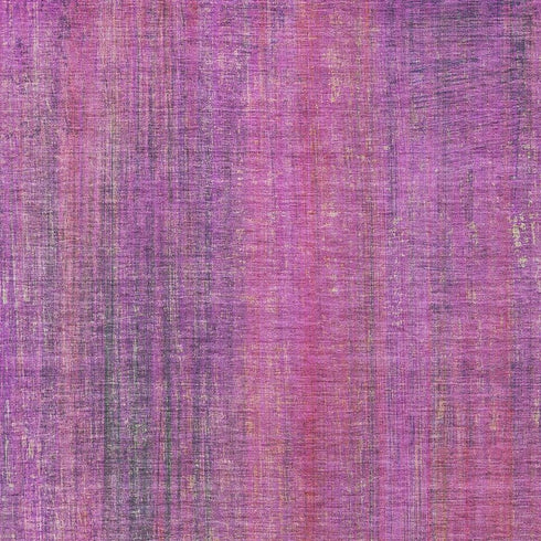 5' X 8' Lilac And Blush Striped Washable Area Rug With UV Protection