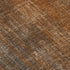 9' X 12' Rust And Gray Striped Washable Area Rug With UV Protection
