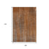 9' X 12' Rust And Gray Striped Washable Area Rug With UV Protection