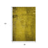 8' X 10' Gold And Gray Abstract Washable Area Rug With UV Protection