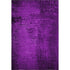 9' X 12' Purple And Gray Abstract Washable Area Rug With UV Protection
