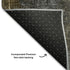 8' X 10' Brown And Ivory Abstract Washable Area Rug With UV Protection