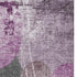 5' X 8' Cabernet And Ivory Abstract Washable Area Rug With UV Protection
