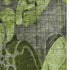 9' X 12' Fern Green And Gray Abstract Distressed Washable Area Rug With UV Protection