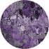9' X 12' Purple And Ivory Abstract Distressed Washable Area Rug With UV Protection