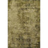 8' X 10' Brown And Ivory Abstract Washable Area Rug With UV Protection