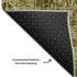8' X 10' Brown And Ivory Abstract Washable Area Rug With UV Protection