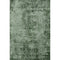 5' X 8' Emerald And Ivory Abstract Washable Area Rug With UV Protection
