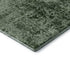 5' X 8' Emerald And Ivory Abstract Washable Area Rug With UV Protection