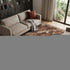 9' X 12' Rust And Ivory Floral Washable Area Rug With UV Protection
