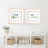 Set Of Two Summer Ride Brown Framed Wall Art