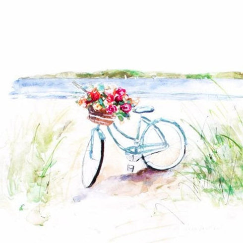 Set Of Two Summer Ride Brown Framed Wall Art