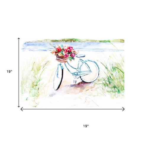 Set Of Two Summer Ride Brown Framed Wall Art