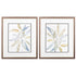 Set Of Two Lotta Latte Silver Framed Wall Art