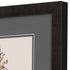 Set Of Two Delicate Stems Brown Framed Wall Art