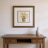 Set Of Two Earthy Garden Silver Framed Wall Art