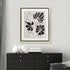 Modern Petals II Gold Framed Wall Art