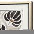 Modern Petals II Gold Framed Wall Art