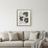 Modern Petals II Gold Framed Wall Art