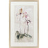 Purple Dancing Orchid I Silver Framed Wall Art