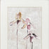 Purple Dancing Orchid I Silver Framed Wall Art