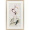 Purple Dancing Orchid II Silver Framed Wall Art