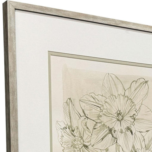 Set Of Two Spring Promises Silver Framed Wall Art