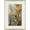Floral Life I Gold Framed Wall Art