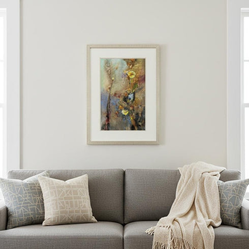 Floral Life I Gold Framed Wall Art