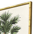 Set Of Four Contemporary Palm II Gold Framed Wall Art