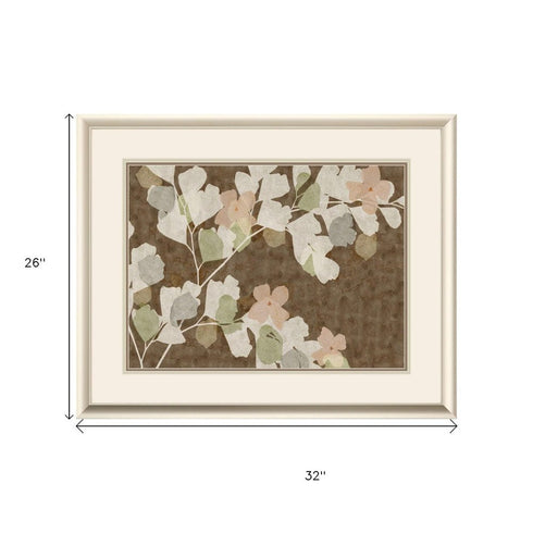 Antique Blossom I Gold Framed Wall Art